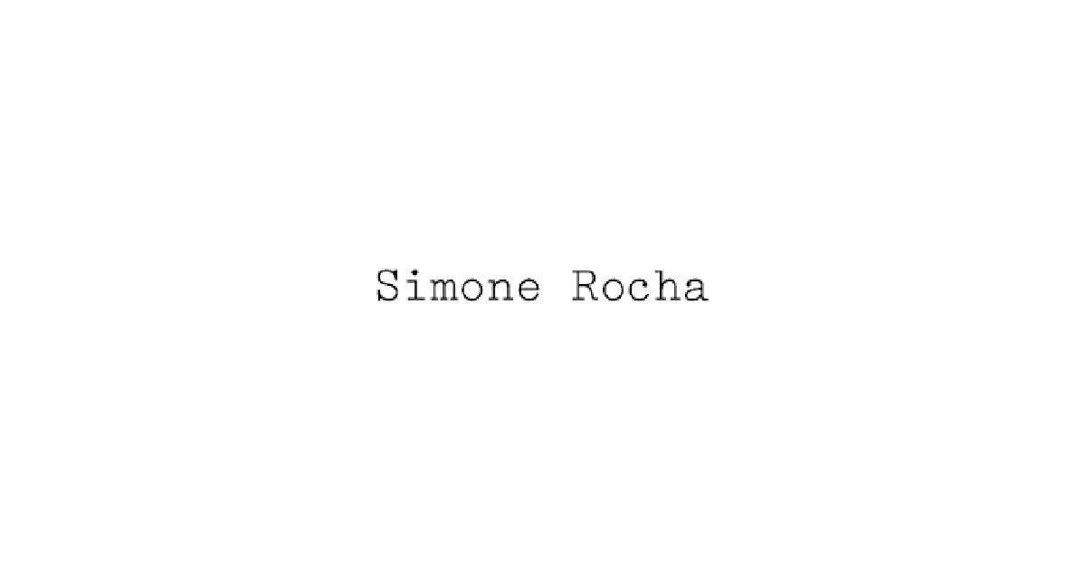 Simone Rocha Internship